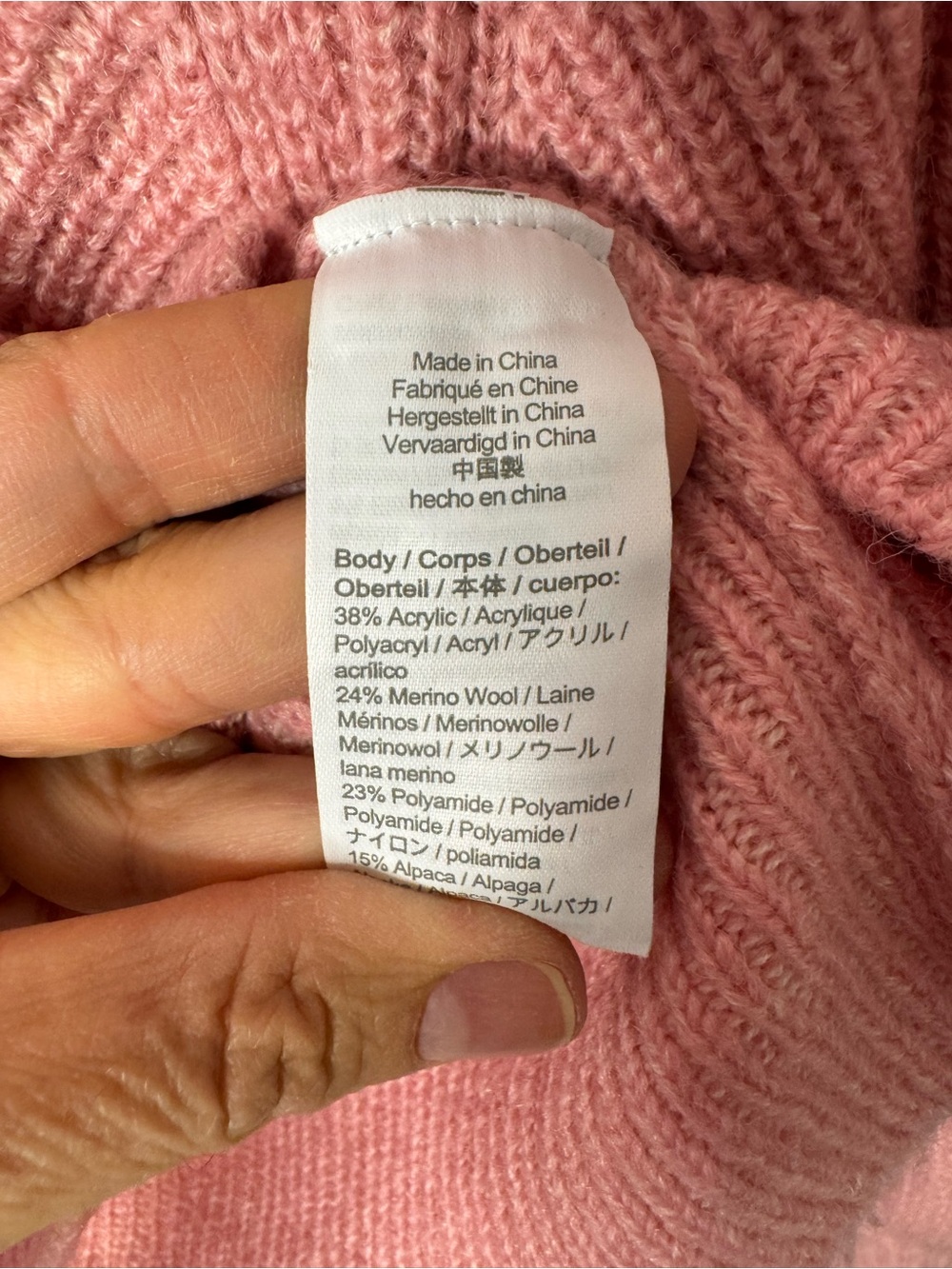 J.Crew Statement Button Cardigan Pink size medium - Picture 7 of 9